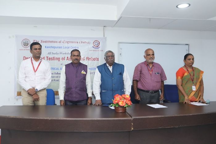 All India Workshop on Design and Testing of Advanced Robots