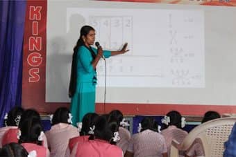 Department of Mathematics organized an extension activity on Vedic Mathematics and Numerical Reasoning in association with ICICI Bank