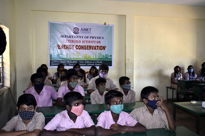 Extension activity on ‘Energy Conservation’