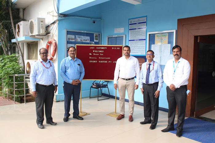 Mr. Mukesh Keni, Technical Superintendent, Synergy Maritime Pvt Ltd