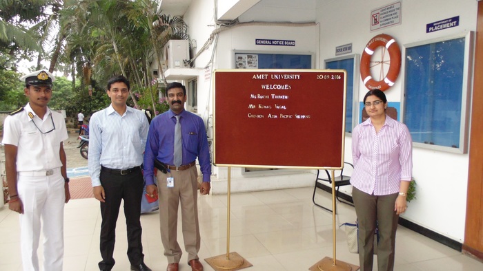 Ms. Ruchi Tripathi & Mr. Kunal Vagal, Chevron Asia Pacific Shipping Pte Ltd,