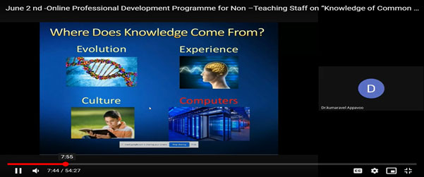 PDP on Knowledge of Common Digital Tools