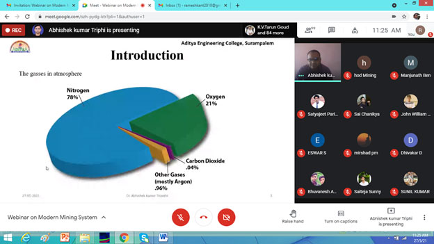 Webinar on Modern Mining Technology