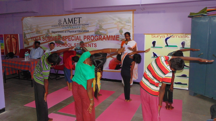 Yoga Summer Special Programme for School Students